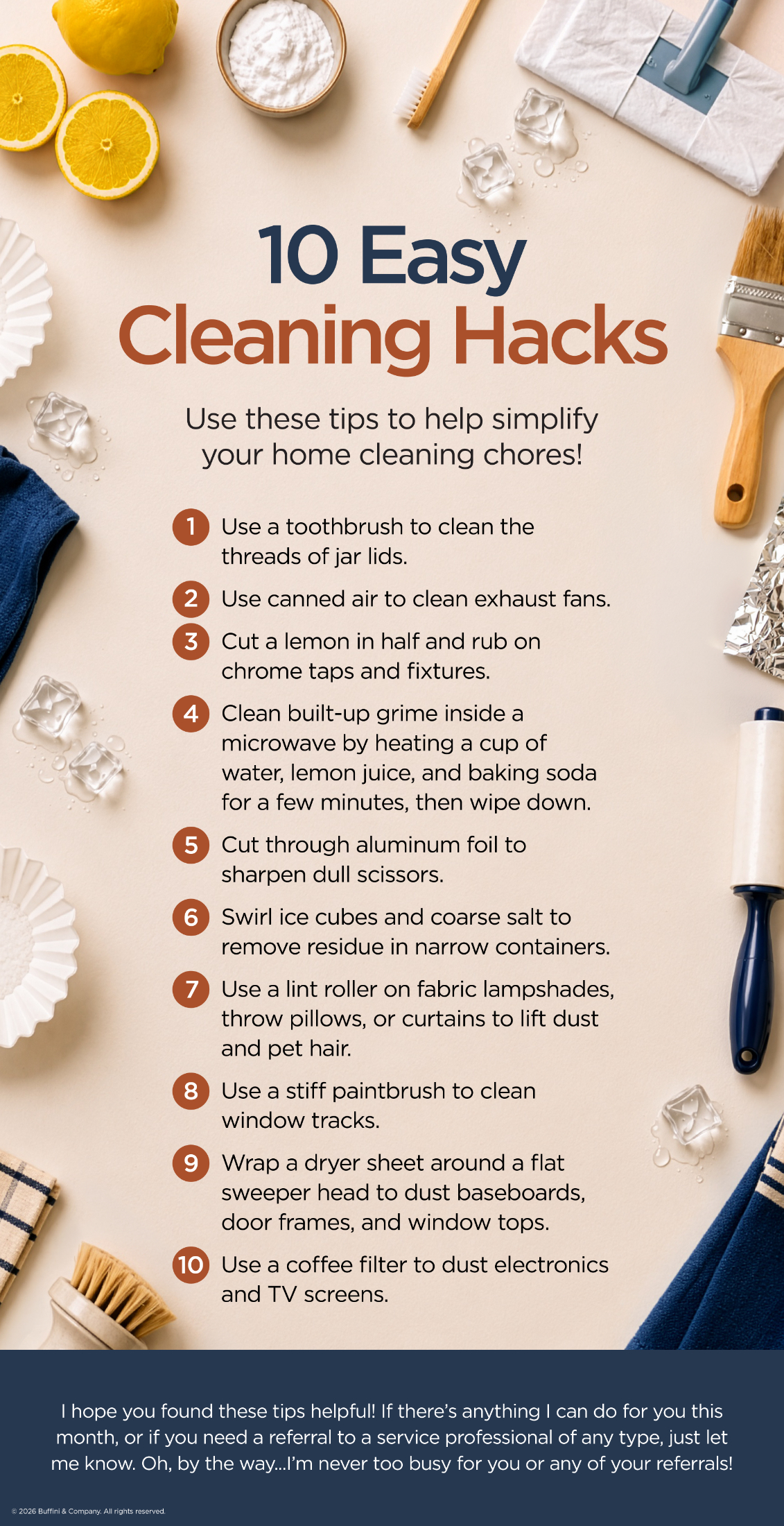 10 Easy Cleaning Hacks That Actually Make the Job Easier