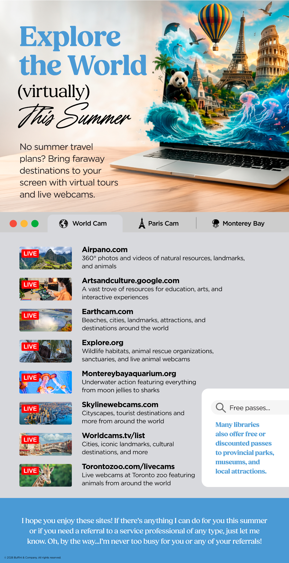 Explore the World (Virtually) This Summer: Free Ways to Travel From Home